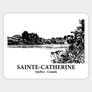 Sainte-Catherine - Québec Magnet